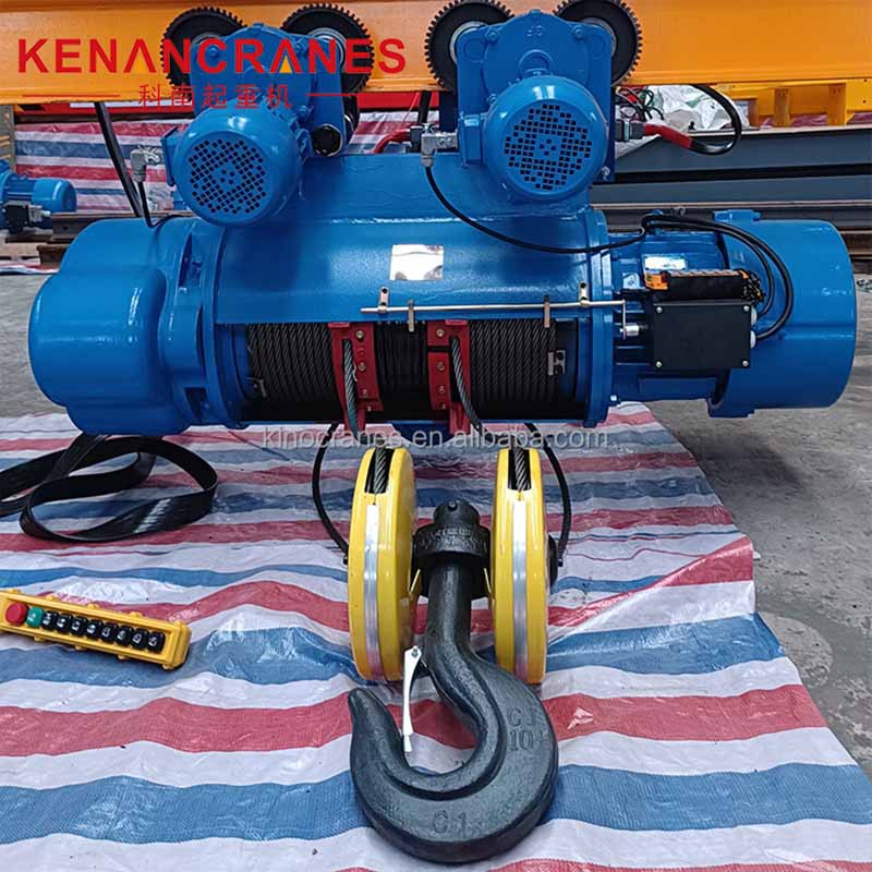 Palan electric pentru macara portal